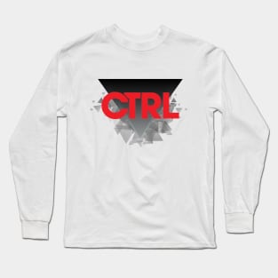 Black CTRL Long Sleeve T-Shirt